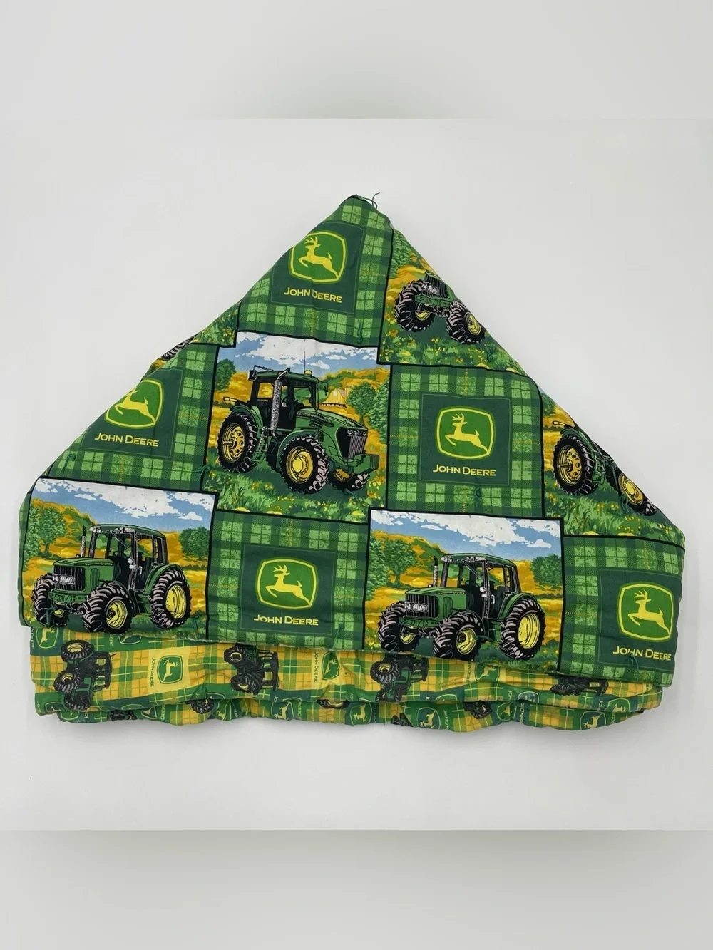 John Deere Reversible Baby Blanket/Wall Hanging Tractor 39x32.5 Nursery Farm